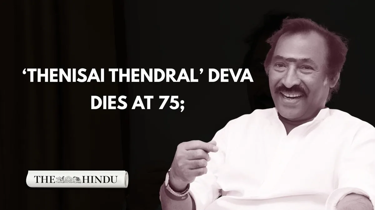 Watch: ‘Thenisai Thendral’ Deva dies at 75; Tamil cinema mourns