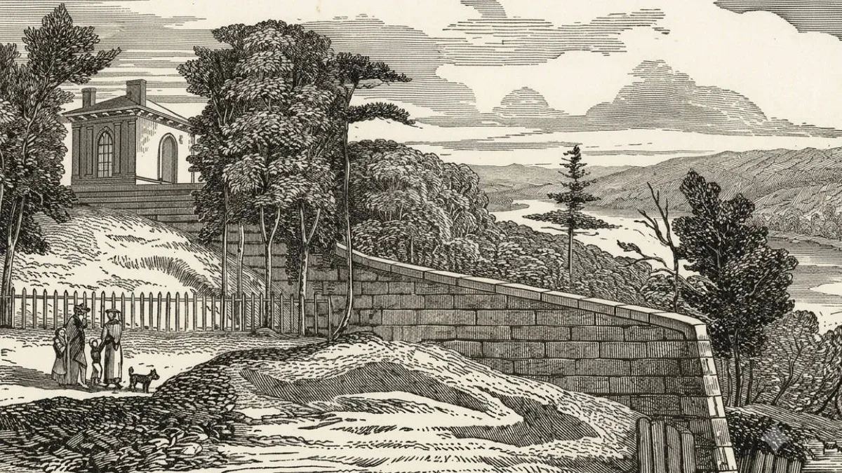 In 1823, Glasgow residents tore down a 12-foot wall; 203 years later, archaeologists find remains