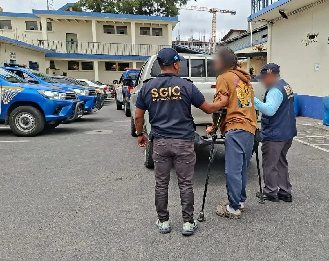 La Policía Nacional Civil de Guatemala captura a Julio “N”, alias El Viejo, señalado como líder de la estructura criminal “Los Taxistas del Viejo”