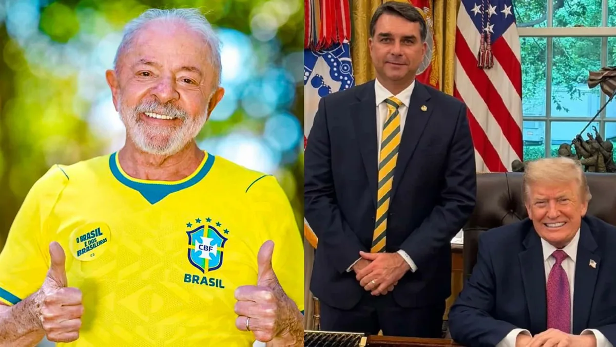 Lula divulga “currículo” de Flávio antes de entrevista do senador ao JN