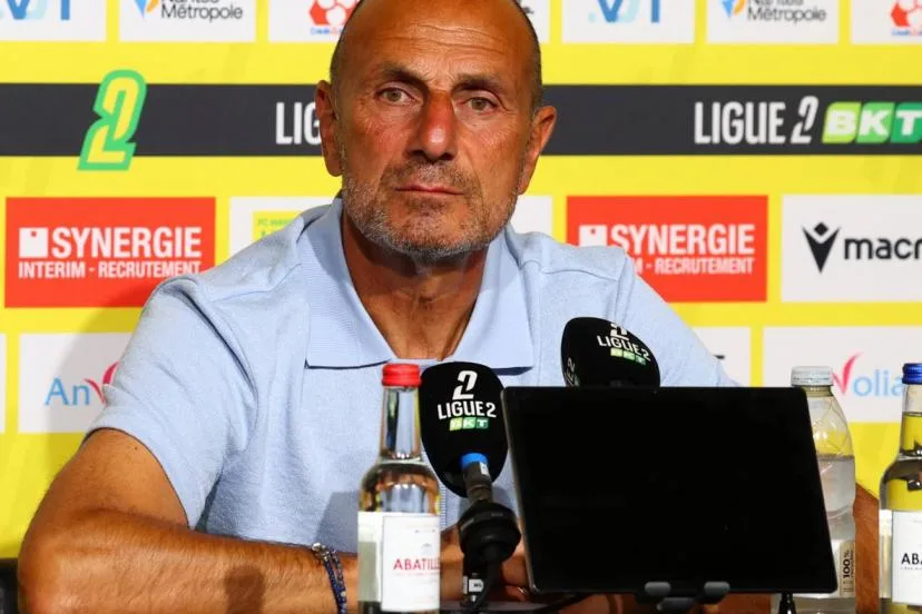 Michel Der Zakarian après la défaite de Nantes face à Rodez : « Si je me fais renvoyer, j'irai à la retraite »