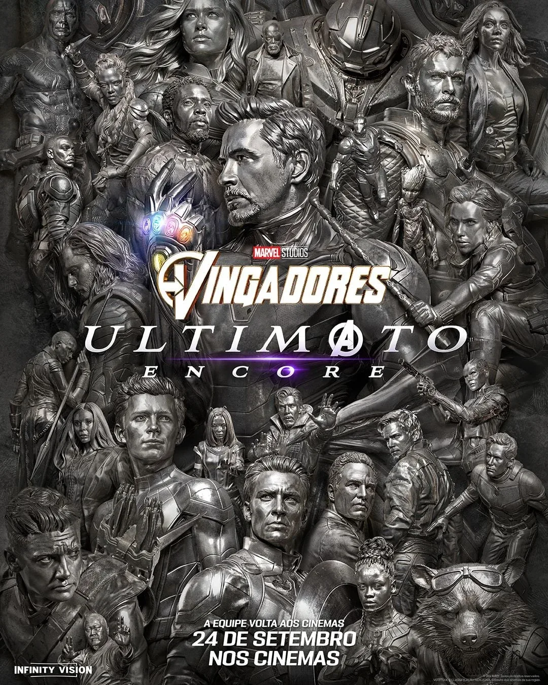 Nova versão de Vingadores: Ultimato lançada nos cinemas vai passar no Disney+?