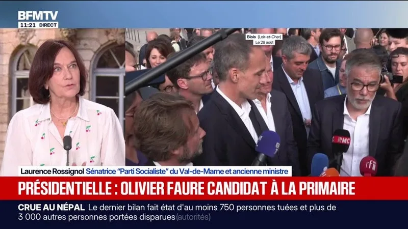 2027: "Je ne soutiens pas la stratégie d'Olivier Faure que je considère comme perdante pour l'élection présidentielle", affirme Laurence Rossignol, sénatrice PS
