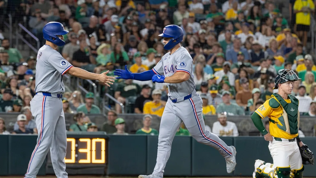 Langford hists go-ahead homer, Rangers beat Athletics 5-3 to end 4-game skid