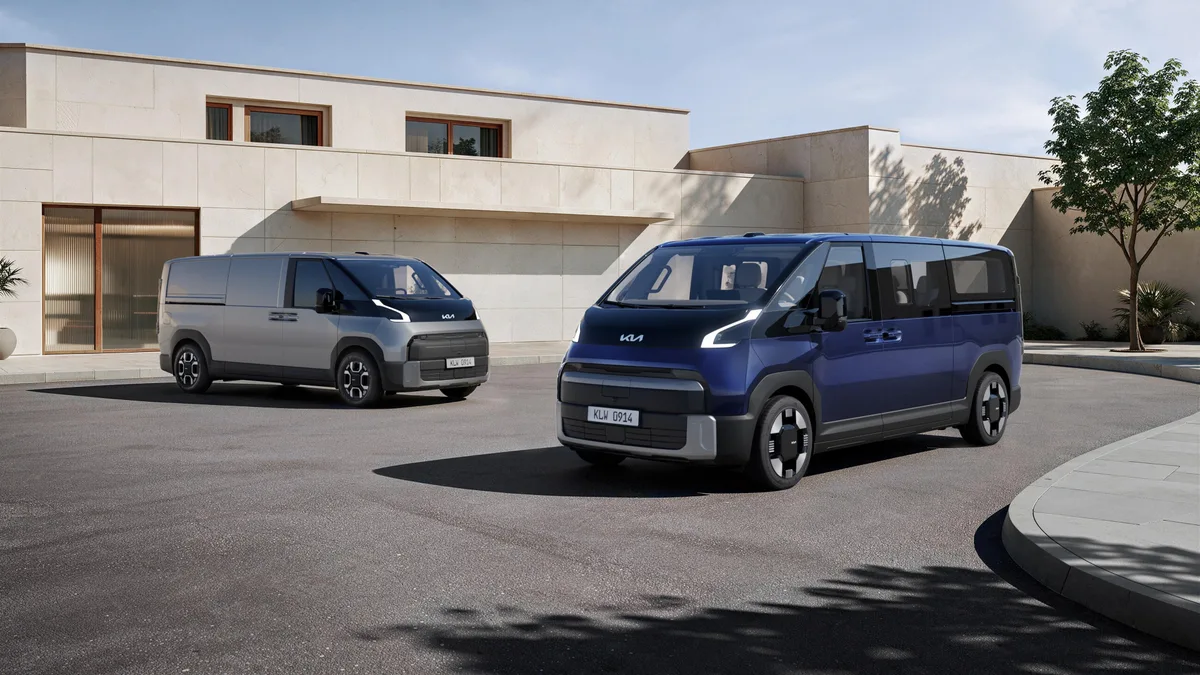 Kia’s electric van lineup is getting more interesting with reveal of PV7