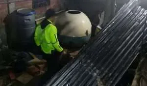 Tras las lluvias colapsó una vivienda en la parroquia Antímano de Caracas