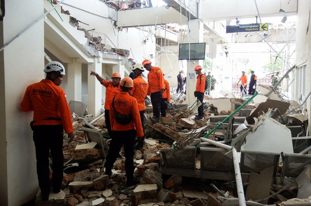 Earthquake off Indonesia’s coast kills 38, while power outage hampers rescue efforts