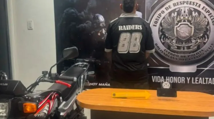 Cayó falso integrante del Tren de Aragua que extorsionaba bajo amenazas de muerte y atentados en Zulia
