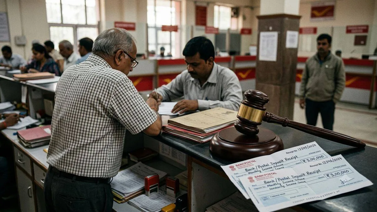 Post Office liable for Rs 6 lakh deposited through cheques despite agent fraud