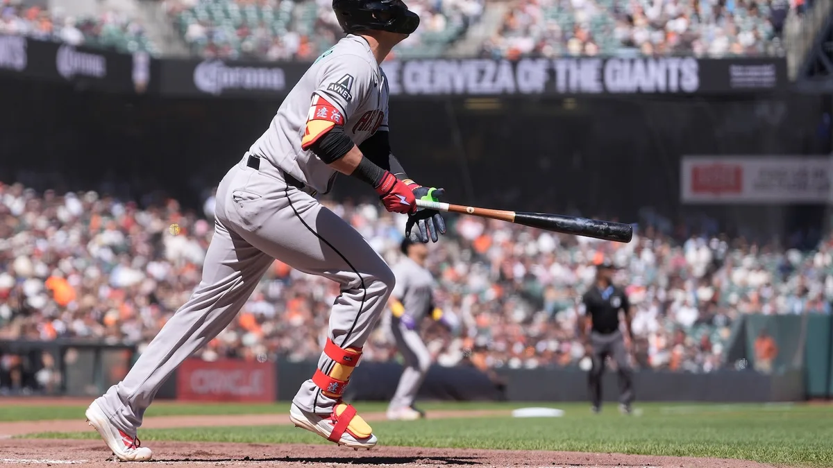 Nootbaar hits pinch grand slam in 7th to back Kelly in Diamondbacks' 7-1 win over Giants