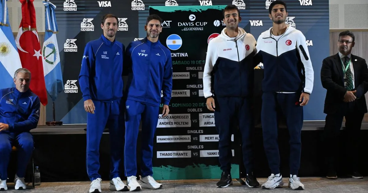 Copa Davis: Andreozzi y Molteni, ante la chance de cerrar la serie en el Ruca Che
