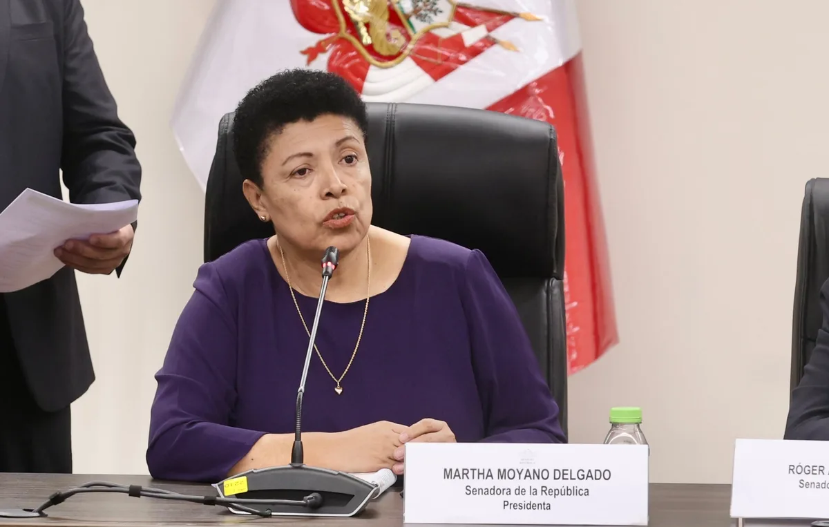 Senadora Martha Moyano se queja de que culpen a los fujimoristas “de todo, hasta de los huaicos”