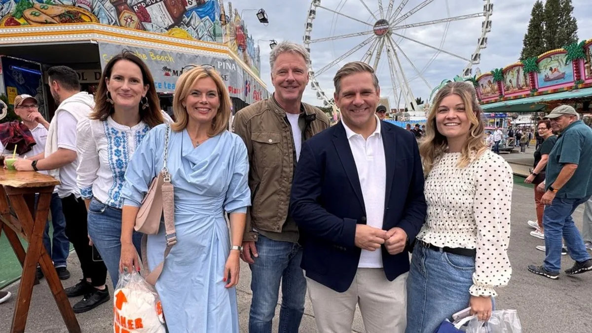 Julia Klöckner und Jörg Pilawa: Sie genießen den Jahrmarkt in Bad Kreuznach