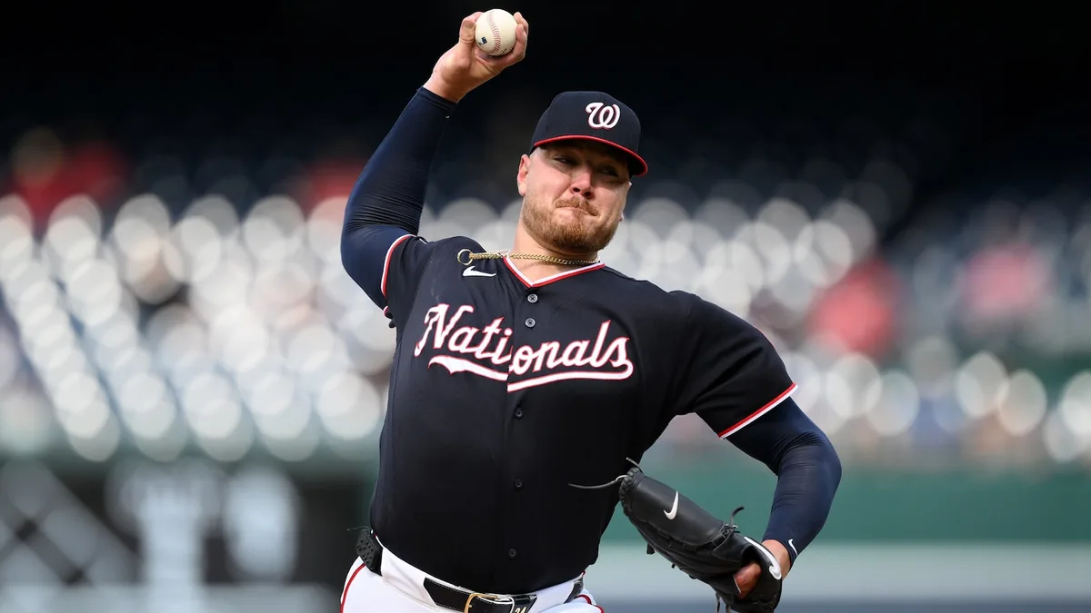 Cade Cavalli takes a no-hitter into 7th inning as the Nationals rout the Cubs 7-0