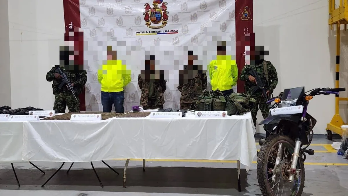 Operativo en Guaviare logró dos capturas de las disidencias de alias Calarcá e incautación de material de guerra