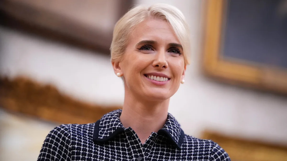 Trump’s Blonde Aide, 35, Joins His Holiday Weekend Escape