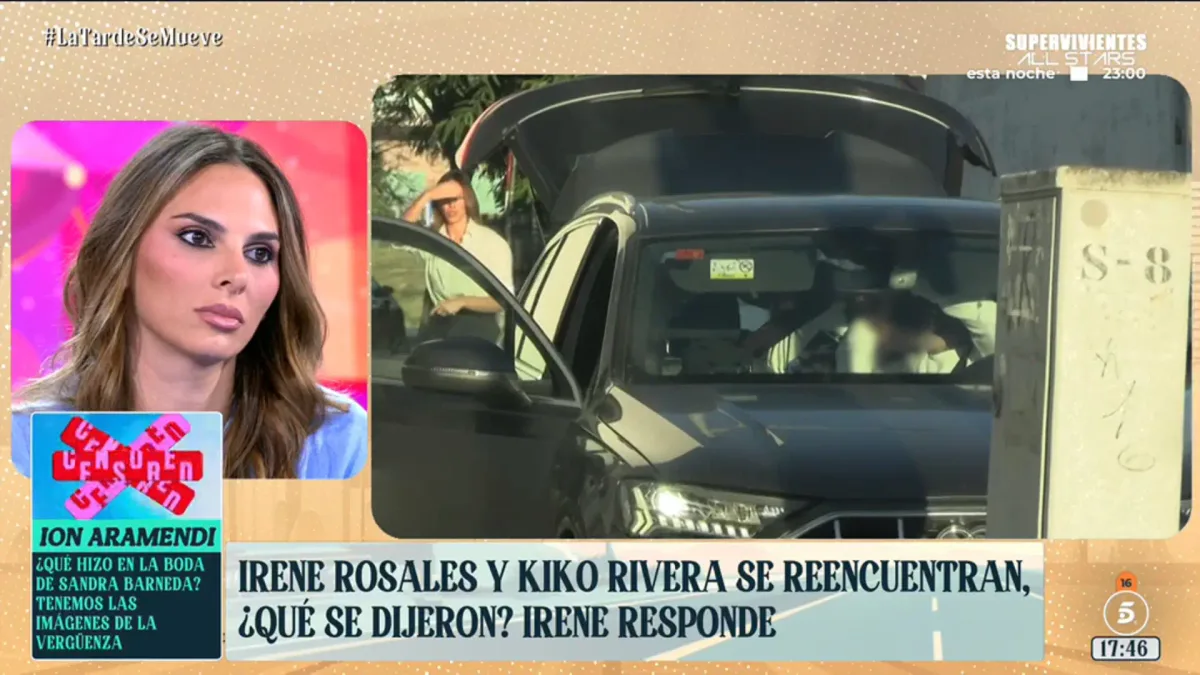 Irene Rosales habla sobre su reencuentro con Kiko Rivera: "Quiero que estas situaciones se normalicen"