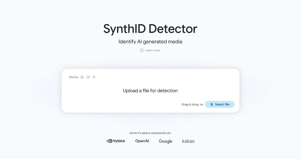 Cómo detectar fotos, vídeos y audios creados con IA usando SynthID Detector