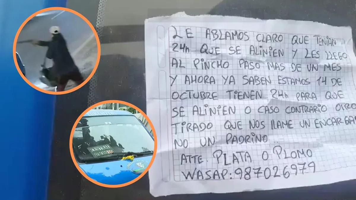 Asesinan a colectivero de Los Pitufos en SJL y extorsionadores envían carta: “Tienen 24 h para que se alineen o habrá otro muerto”