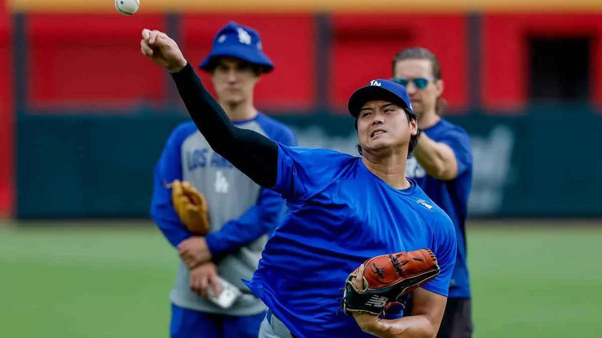 Dodgers’ Ohtani will not pitch Sunday, status remains in doubt