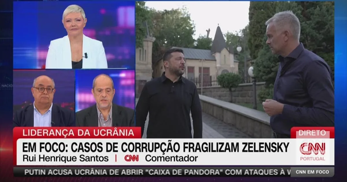 Zelensky tem "evidenciado incapacidade política"
