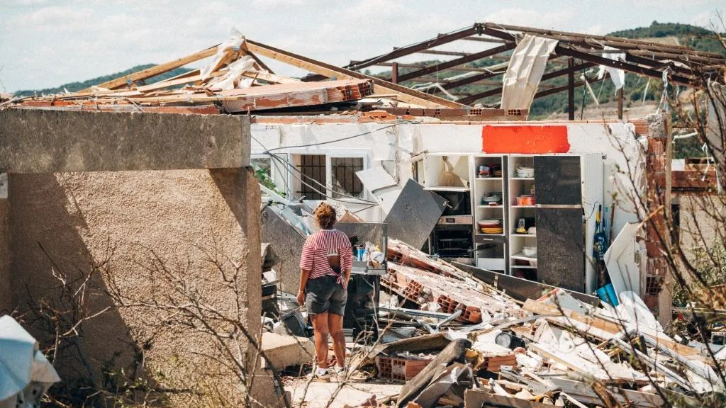 À Pomas, une maison sur 5 est totalement détruite après le passage de la tornade