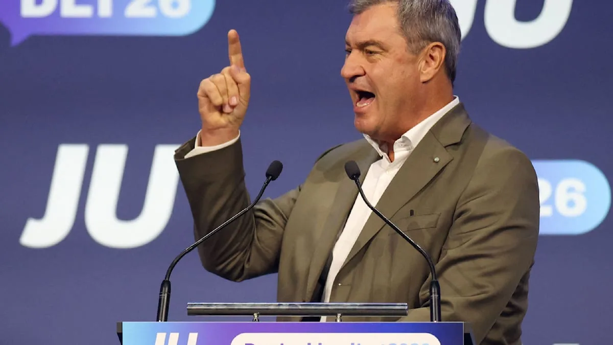 „Typische Söder-Rede“ – Bayerns Ministerpräsident holt zum Rundumschlag aus