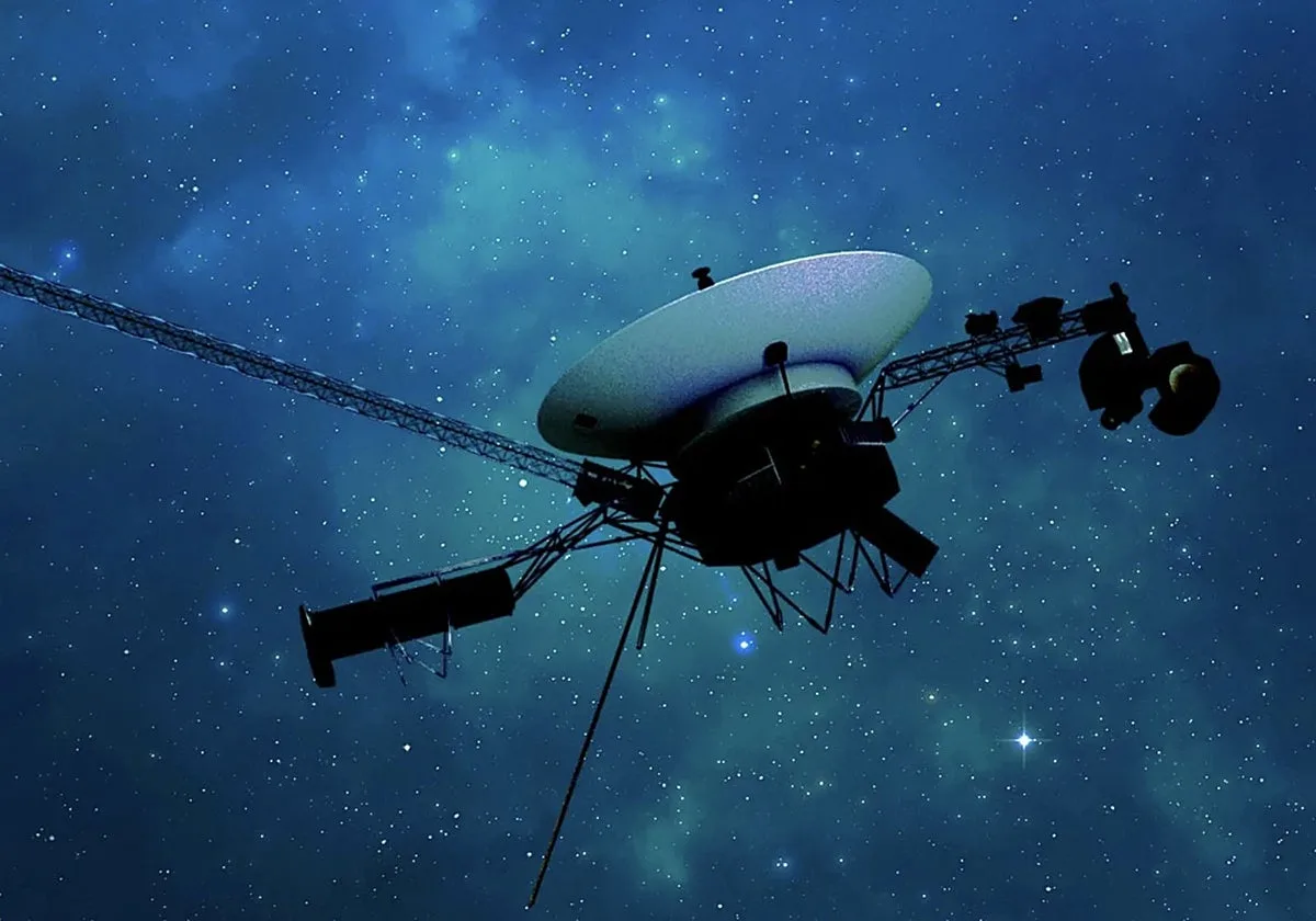 La Voyager 1, a punto de cruzar la barrera de un día luz de distancia de la Tierra