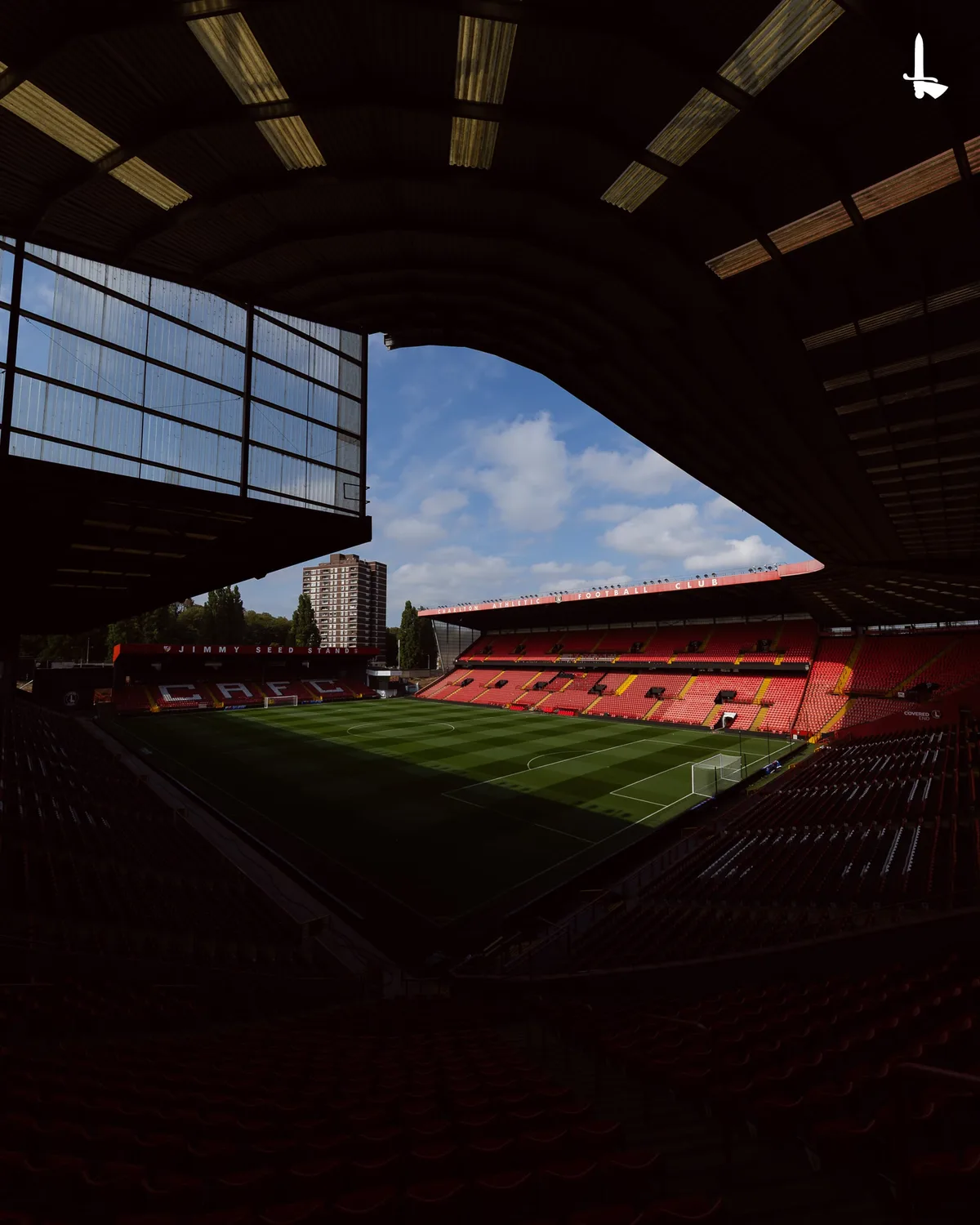 Encuentran un cadáver en el estadio del Charlton Athletic