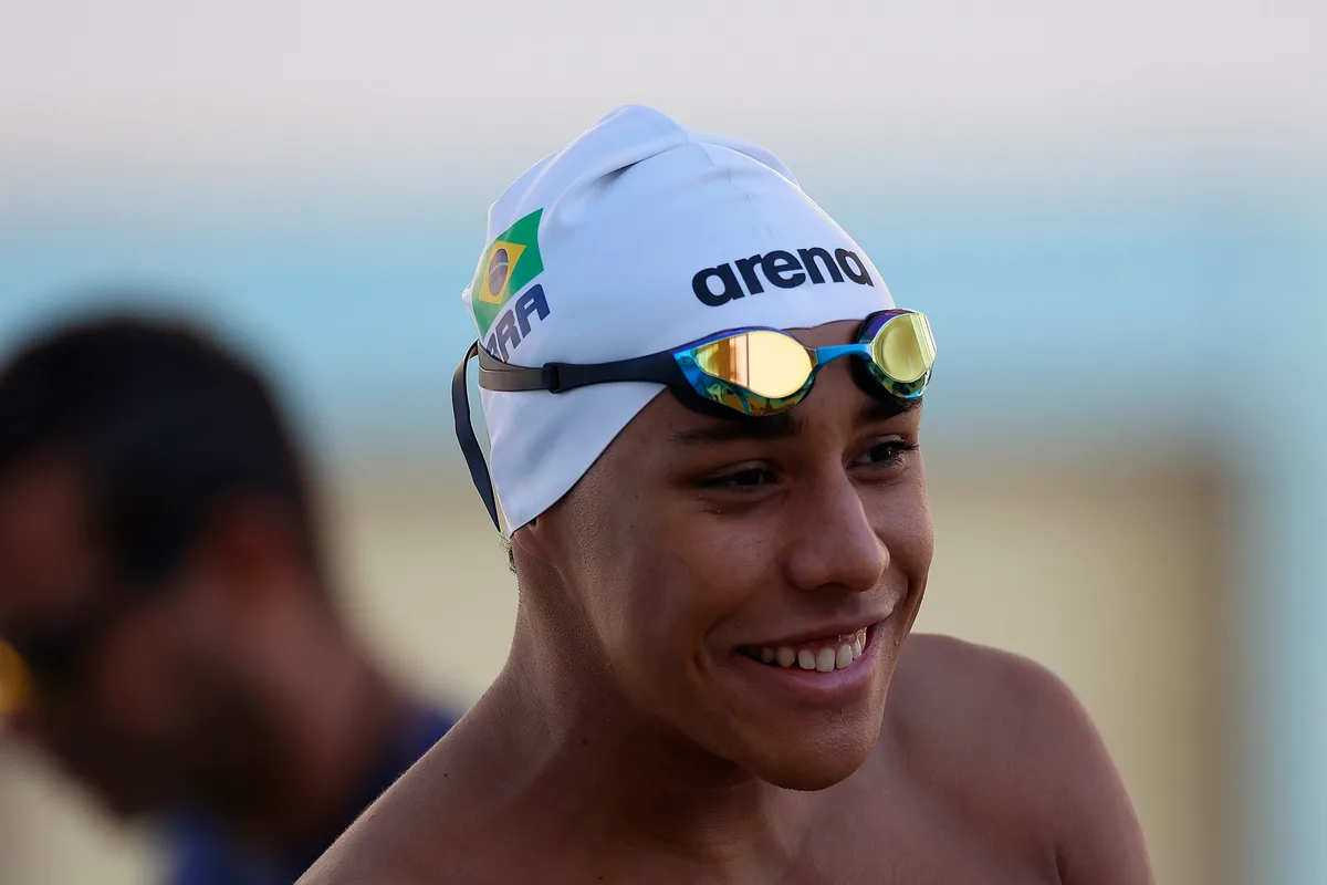 Brasil conquista bronze inédito no Campeonato Mundial Júnior de natação em águas abertas