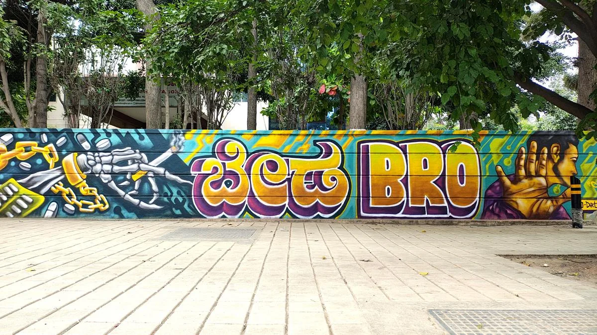 Art against addiction: New mural in Byappanahalli addresses drug issue
