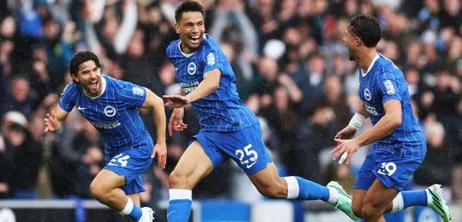 Premier League: Brighton & Hove Albion trifft von der Mittellinie – Fabian Hürzelers Team nun Zweiter