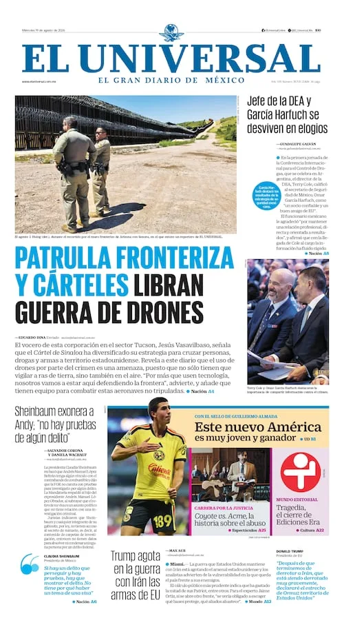 Portada impresa del 19 de agosto de 2026