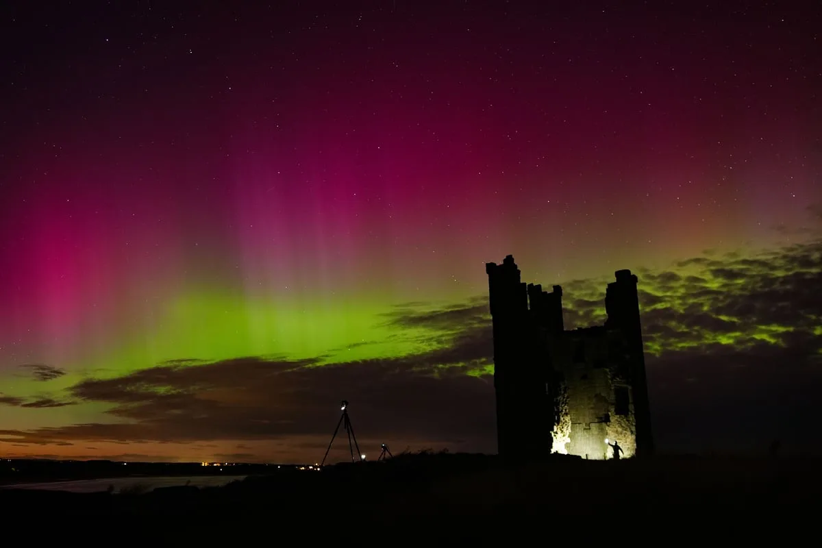 Northern Lights display seen across UK may be visible again on Sunday night