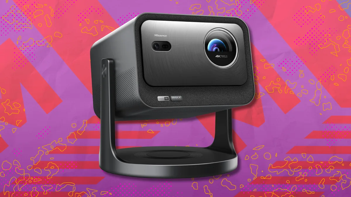 Liven up movie night with $300 off the Hisense C3 Triple Color RGB Smart Laser Projector