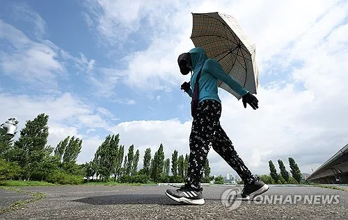 대구·경북 곳곳에 소나기…낮 최고기온 31∼34도