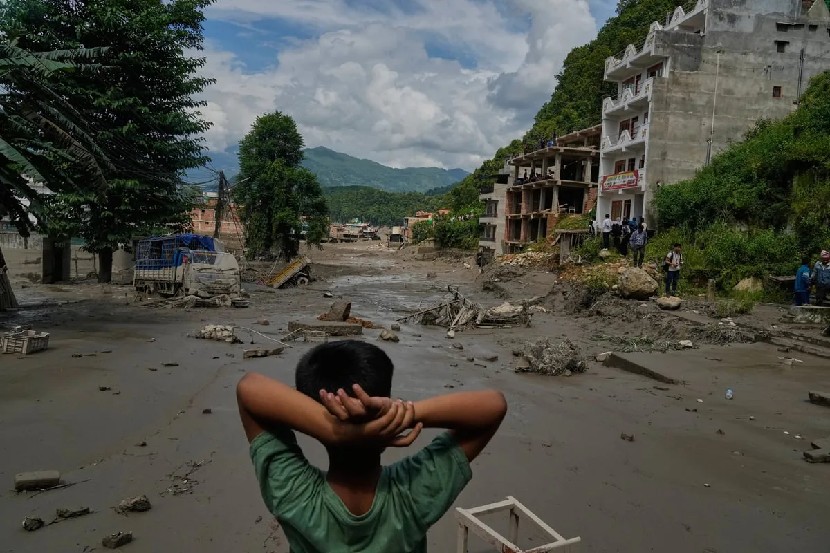 Rescue efforts continue as more than 30 Britons missing after Nepal flash floods