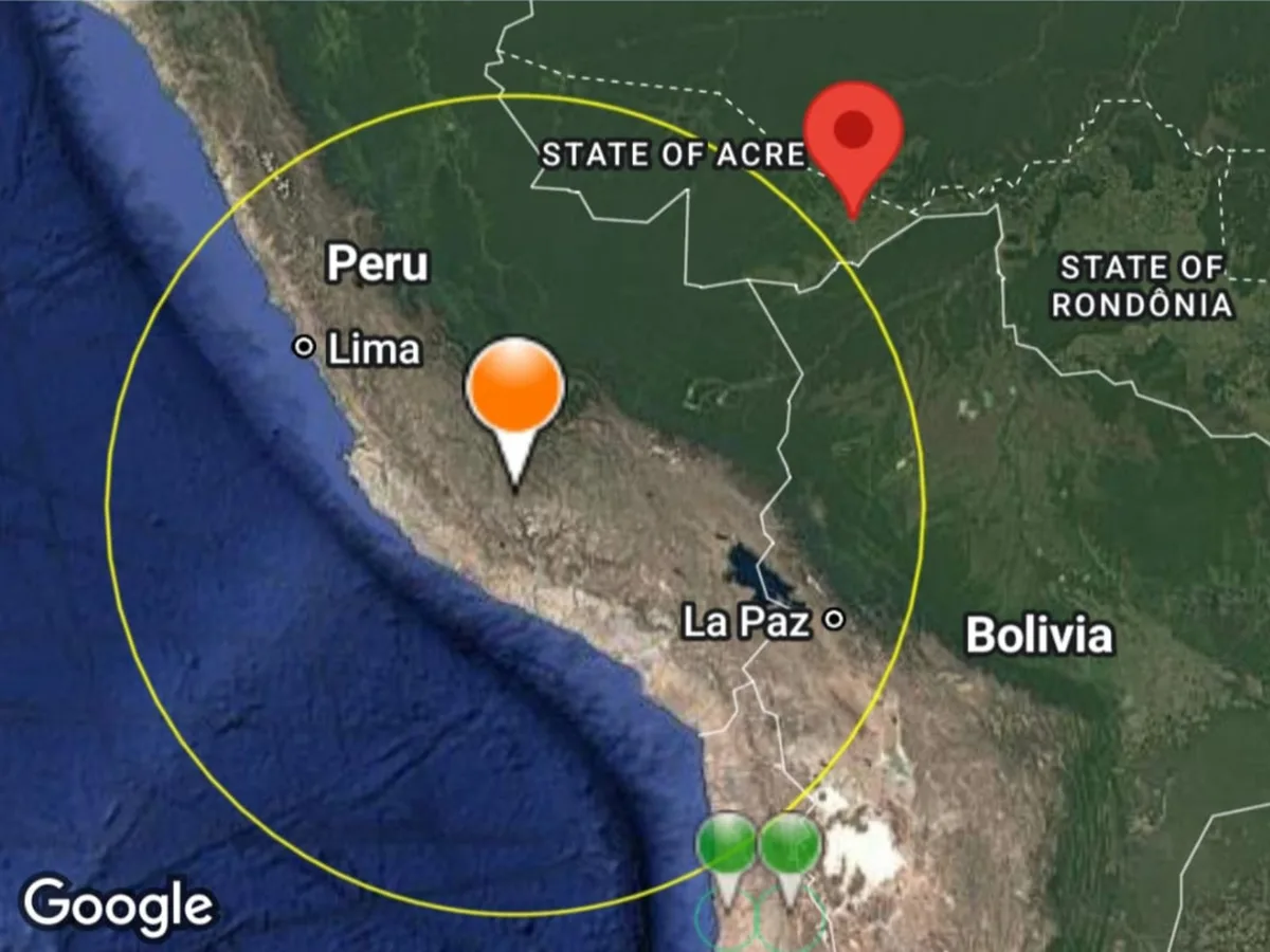 Acreanos sentem 2º tremor em 10 dias após novo terremoto no Peru: 'Achei que estava tonto'