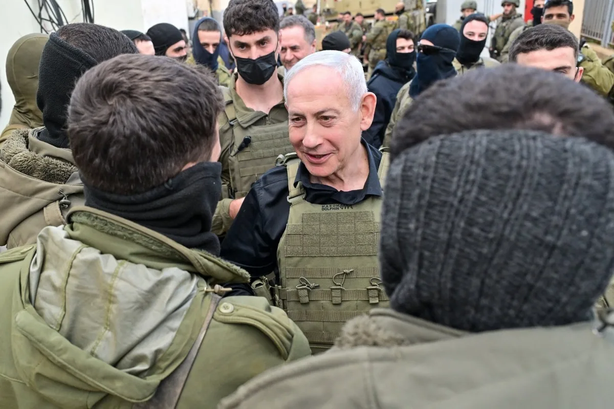 Netanyahu visita la frontera con Jordania y anuncia medidas contra drones: "No nos pongáis a prueba"