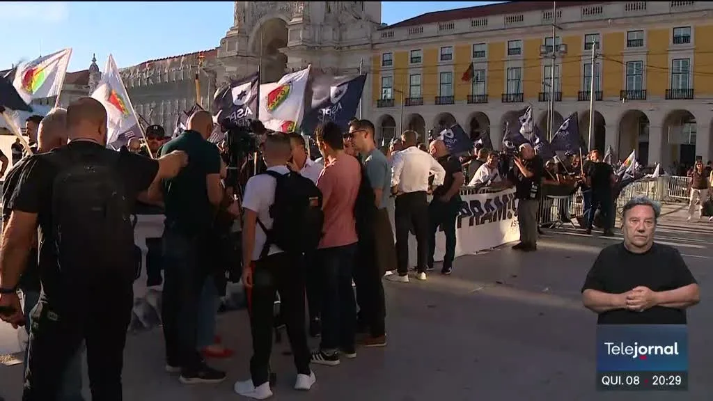 PSP e GNR protestam por melhores condições nas carreiras