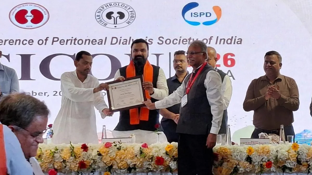 Chennai nephrologist given lifetime contribution award