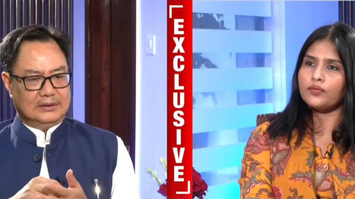 "Congress Only Sings Party Song": Kiren Rijiju's Dig On Vande Mataram Row