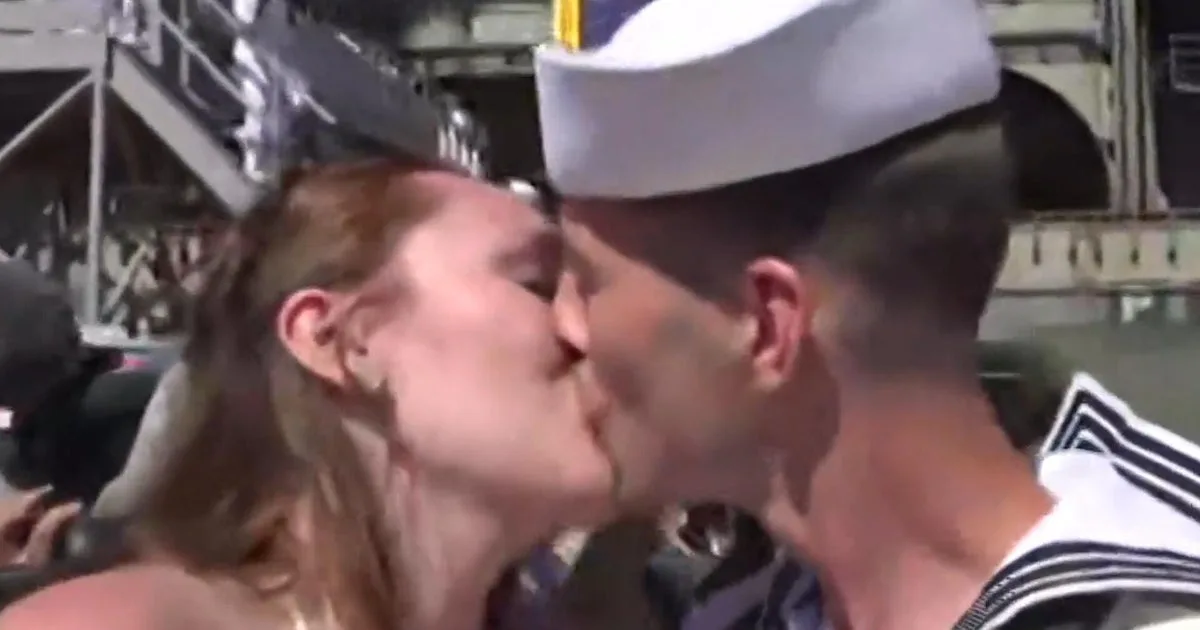 Videos show USS Lincoln service members reuniting with loved ones after historic deployment