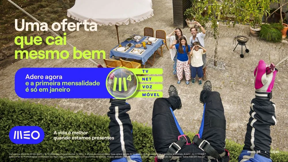 “Uma oferta que cai mesmo bem”. Meo lança campanha de rentrée