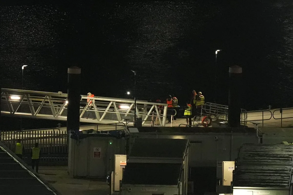Around 60 migrants arrive in Dover after refusing French coastguard help