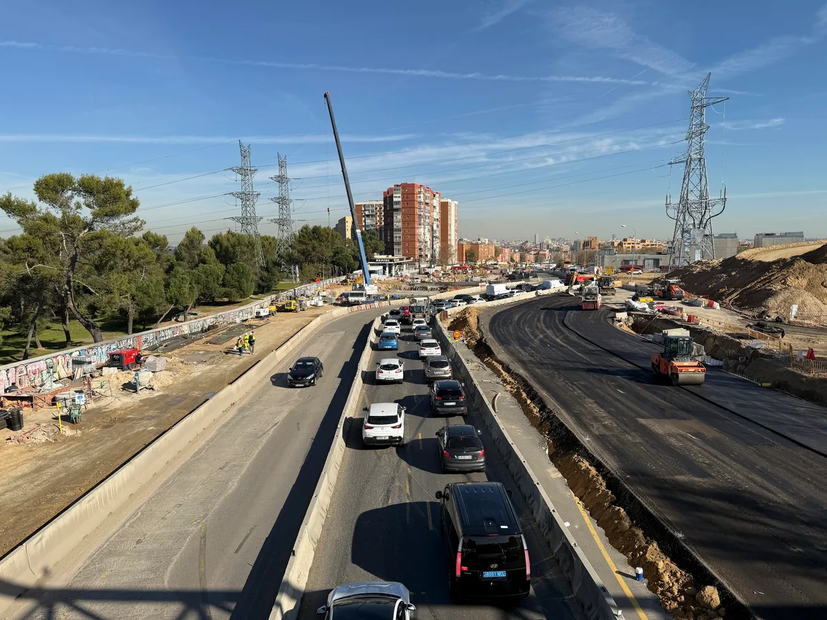 Reabre este lunes el túnel de la M-30 hacia la A-5, tras tres semanas de obras