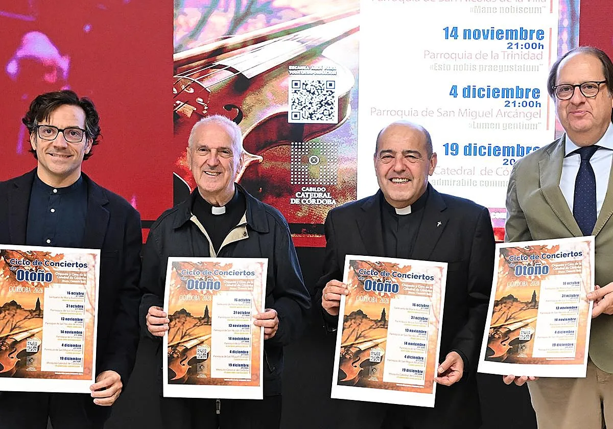 El ciclo de Conciertos de Otoño, del Cabildo Catedral de Córdoba, arranca este viernes