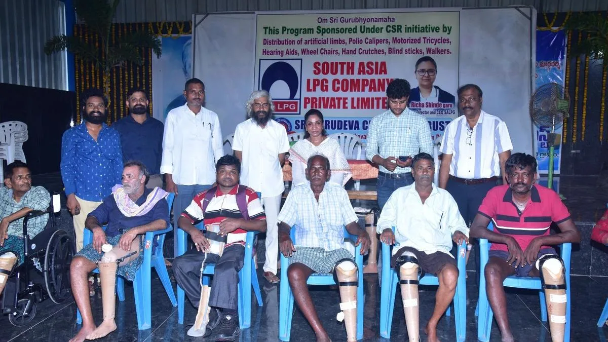 South Asia LPG Company distributes assistive devices to 350 needy persons under CSR initiative