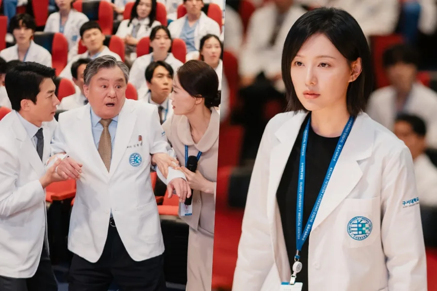 Kim Ji Won Boldly Challenges Hospital Director On Her First Day At Work In “Doctor X”