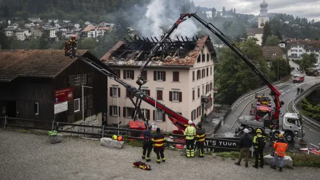 Um dos desaparecidos em incêndio na Suíça será "jovem portuguesa"
